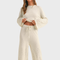 Women's Lounge Crochet Knitted Set